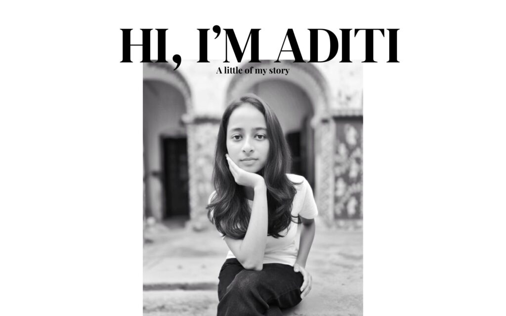 Founder and editor of Fashion Interlude, Aditi Dhapola. 